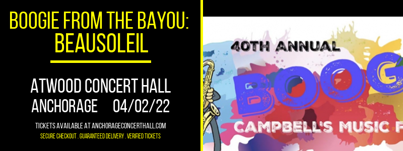 Boogie From The Bayou: BeauSoleil at Atwood Concert Hall